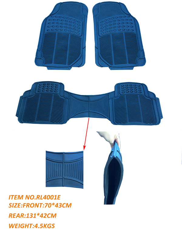 PVC REAR TOGETHER CAR FLOOR MAT